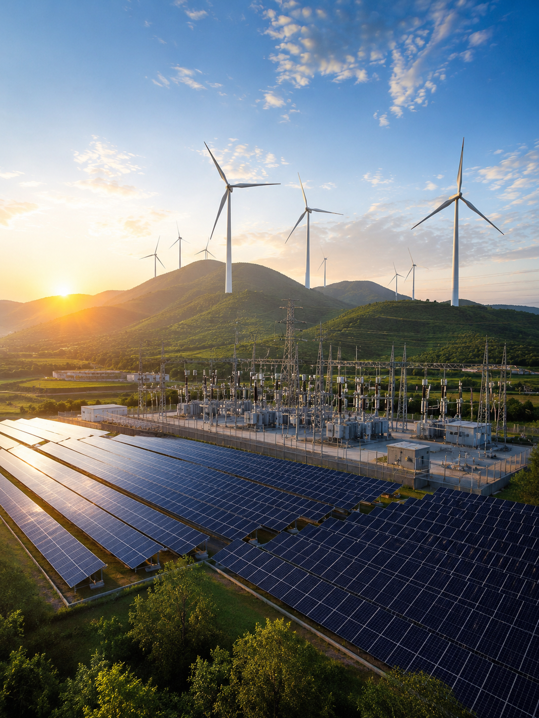 Sustainable renewable energy infrastructure